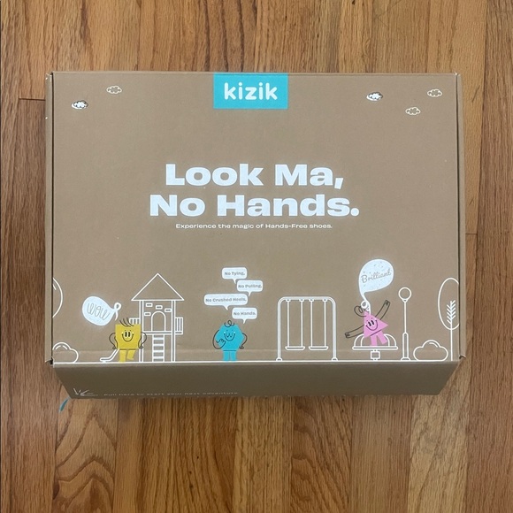 NIB Kizik Kids’ Anaheim Shoes- Blue Energy size 7 - Picture 9 of 11